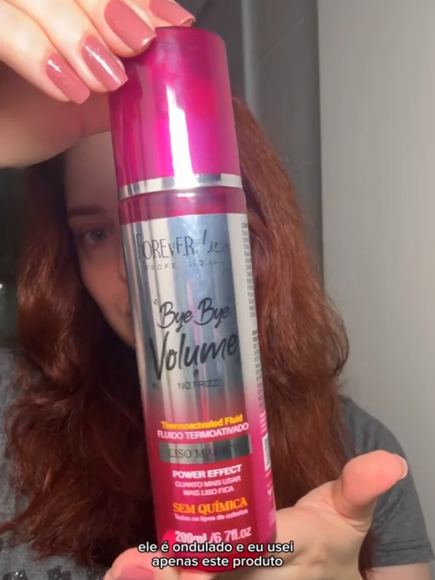 Spray Bye Bye Volume e No Frizz Forever Liss 200ml | Alinhamento capilar, antifrizz e proteção térmica | Efeito liso sem química | Promoção exclusiva TikTok Shop #fyppp #tiktokshopchegou #tiktokshopbrasil #TikTokShop