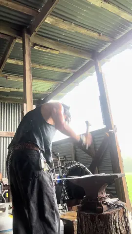 Rainy day at the forge  #fyp #eliteballknowledge #finalfantasy #ModelLife #blacksmithing