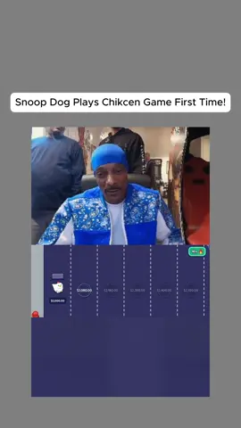 Snoop Dog Plays Chicken Game for first time ! #snoopdogg 