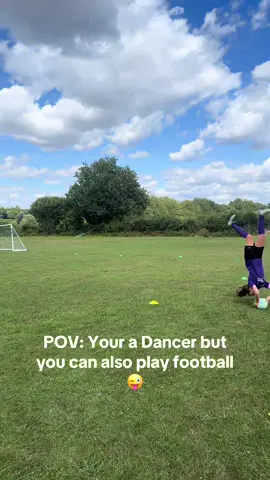 POV: Your dancer but you can also play football !… If only Freddie had scored 😂😂  #football #dance #balltrick #throwin #FYP #skills #girlswhoplayfootball #winners #viral #dancer 