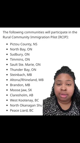 Immigrate to Canada with the RCIP (Part 1)! 🇨🇦 Canada’s Rural Community Immigration Pilot (RCIP) launched in 2025—and it’s a game changer for skilled workers who dream of settling in smaller towns and cities. ✅ 14 communities across Canada ✅ Job offer required ✅ Great for folks who might not qualify under Express Entry Want to know how it works? Watch this video for a quick overview—and follow me for Part 2 and the rest of the series, where I’ll show you how to apply step-by-step! #CanadaImmigration #RCIP #ImmigrateToCanada #CanadianPR #RuralCanada #MoveToCanada #ImmigrationTikTok #CanadaVisa #CanadianDream #HarbourCaveImmigration