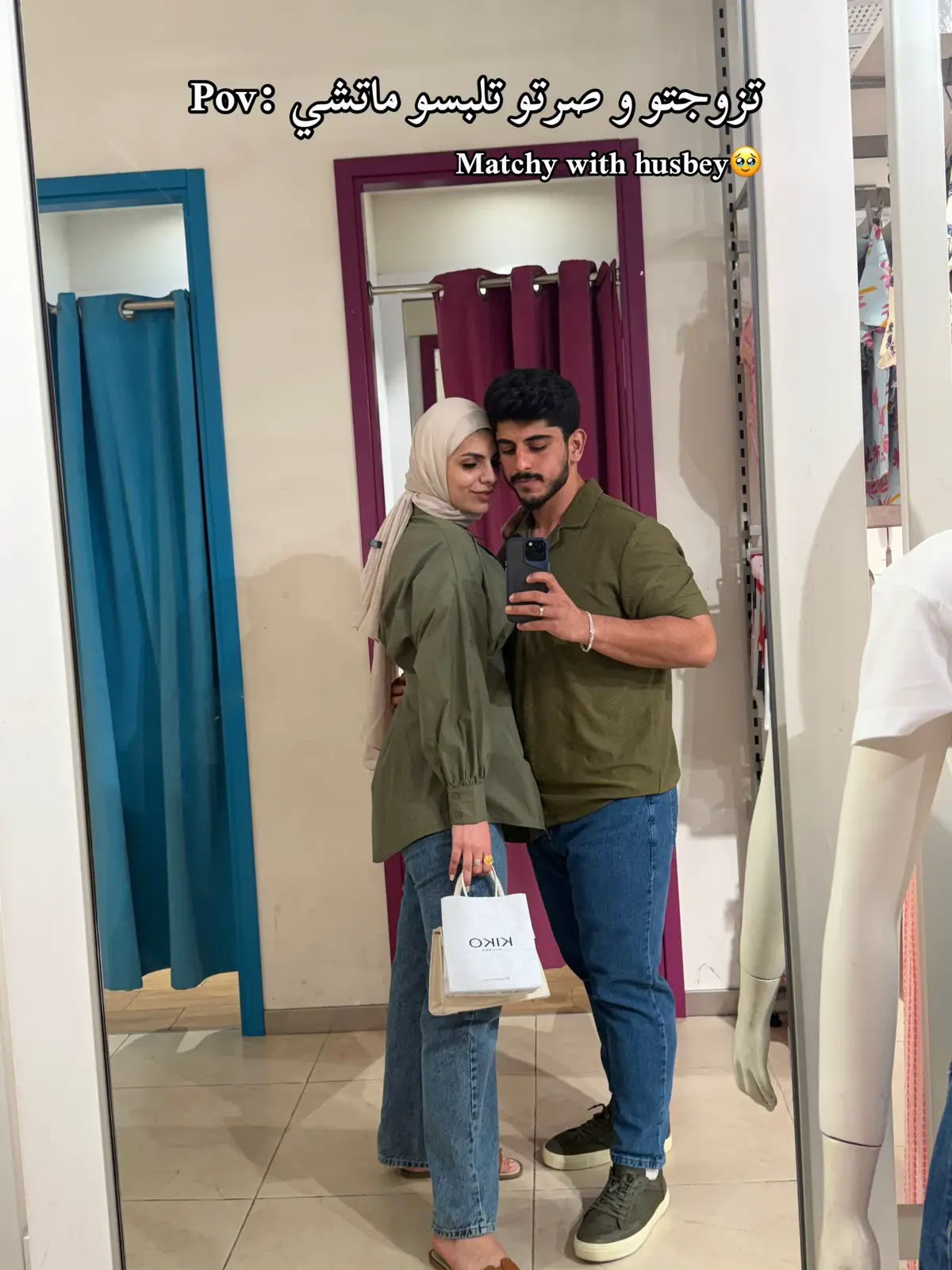 #matchyoutfit #matchywithhusbey #couplematching #mylove 