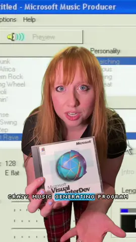 Of course I also had to try to make a song using this hidden software from the ‘90s!  Link in bio for full video 🔗 #nostalgia #weirdcore #retro #90s 