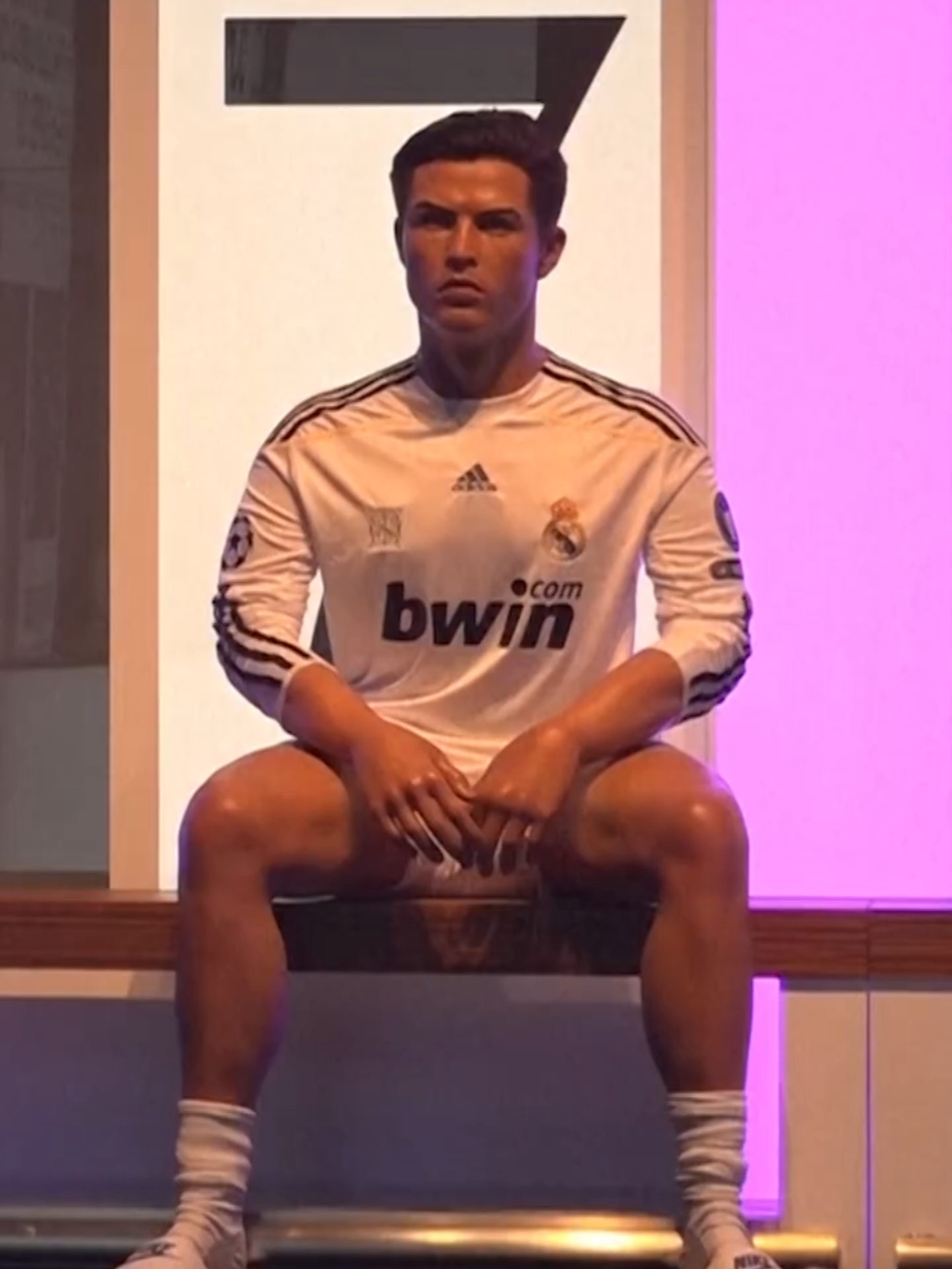 Cristiano Ronaldo’s “CR7 Life Museum” in Hong Kong is officially open! The showcase features trophies, jerseys, and statues from the Portuguese superstar's decorated football career 🏆 #ronaldo #footballtiktok