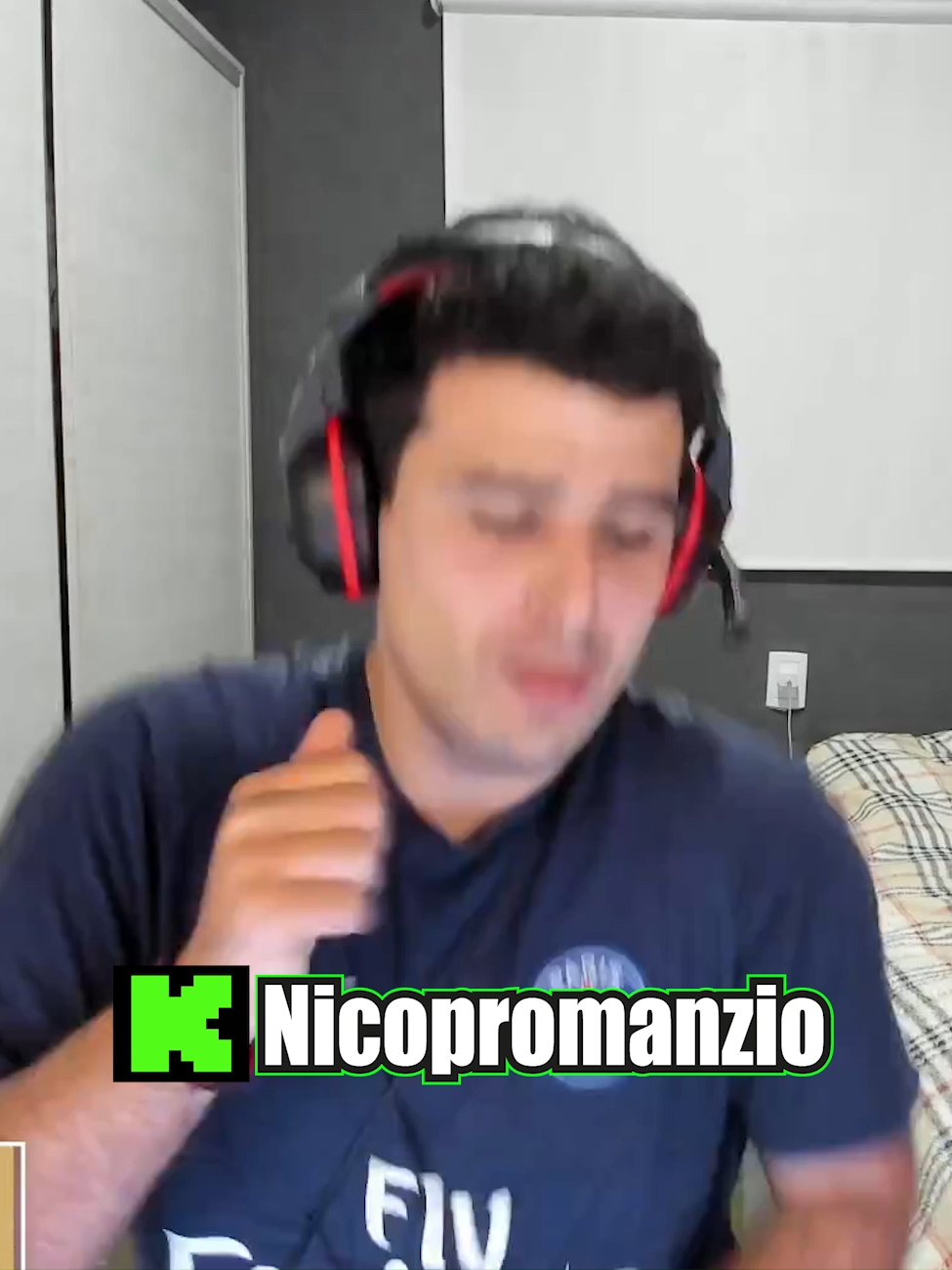 Streamer serio de futbol eh...    #nicopromanzio #kick #stream