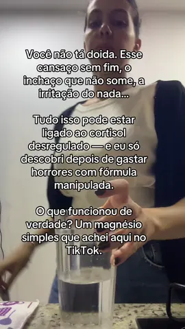 Como não soube disso antes?  #estresse #foryou #desinchar #fy #secabarriga #videoviral #emagrecimento #sono #cortisol 