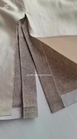 Cómo hacer un dobladillo falso #coser #costurar #costuraparaprincipiantes #coserfacil 