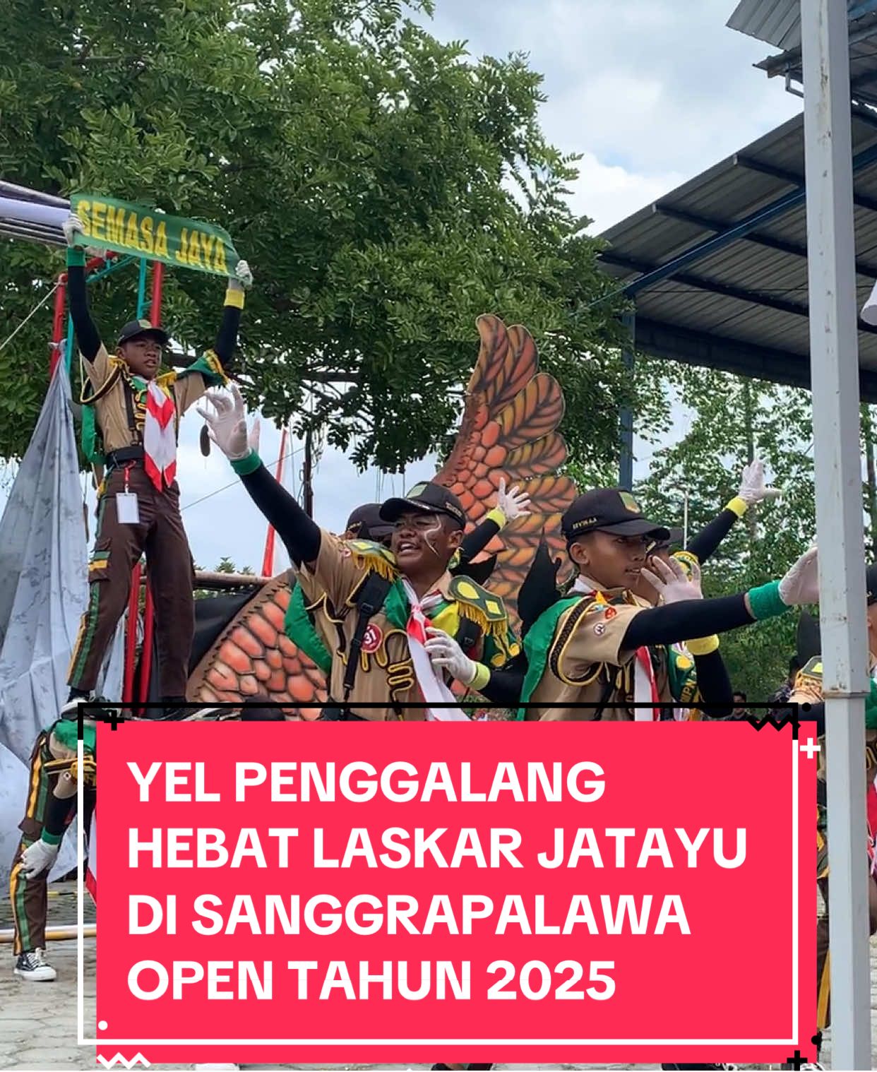 YEL PENGGALANG HEBAT LASKAR JATAYU PRAMUKA SMPN 1 SUTOJAYAN REGU PUTRA DI AJANG SANGGRAPALAWA OPEN 2025, YANG DIADAKAN OLEH SMAN 3 KOTA BLITAR, JAWA TIMUR. @JATAYUSCOUT  @arssmaga  #fyp #fypage #fyppppppppppppppppppppppp #pramuka #pramukaindonesia #pramukaindonesia🇮🇩⚜️😎 #yelyelpramuka #yelyel #lombapramuka #sanggrapalawaopen #spo #jatayu #smpn1sutojayan 
