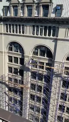 😱😱😱Be careful guys 🛠️#scaffolding #usa #safetyfirst #construction 