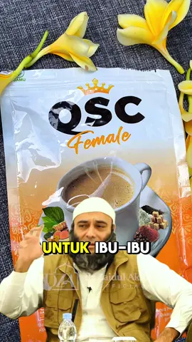 “QSC Female, minuman herbal khusus wanita, membantu menjaga keseimbangan hormon dan melancarkan siklus haid. Diformulasikan dari bahan alami pilihan untuk mendukung kesehatan reproduksi wanita secara alami dan aman.” #resepjsr #drzaidulakbar #foryou #periodproblems #menstruasi #haidlancar #qscfemale #telathaid #perempuansehat