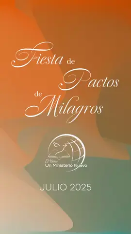 Se aproxima nuestra 2da. Fiesta de Pactos de Milagros 2025 - un evento extraordinario donde Dios manifiesta su presencia de una manera sobrenatural🕊️ ¡Ven! Dios tiene algo especial para ti, este 19 y 20 de Julio, no te lo pierdas 🙌🏼 #parati #iglesia #jesus #eventos #hartford #manchester #newhaven #elreinoumn #dios #reel 