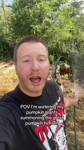 Not me watering a single plant #thegreatpumpkin #galactus #snoopy 