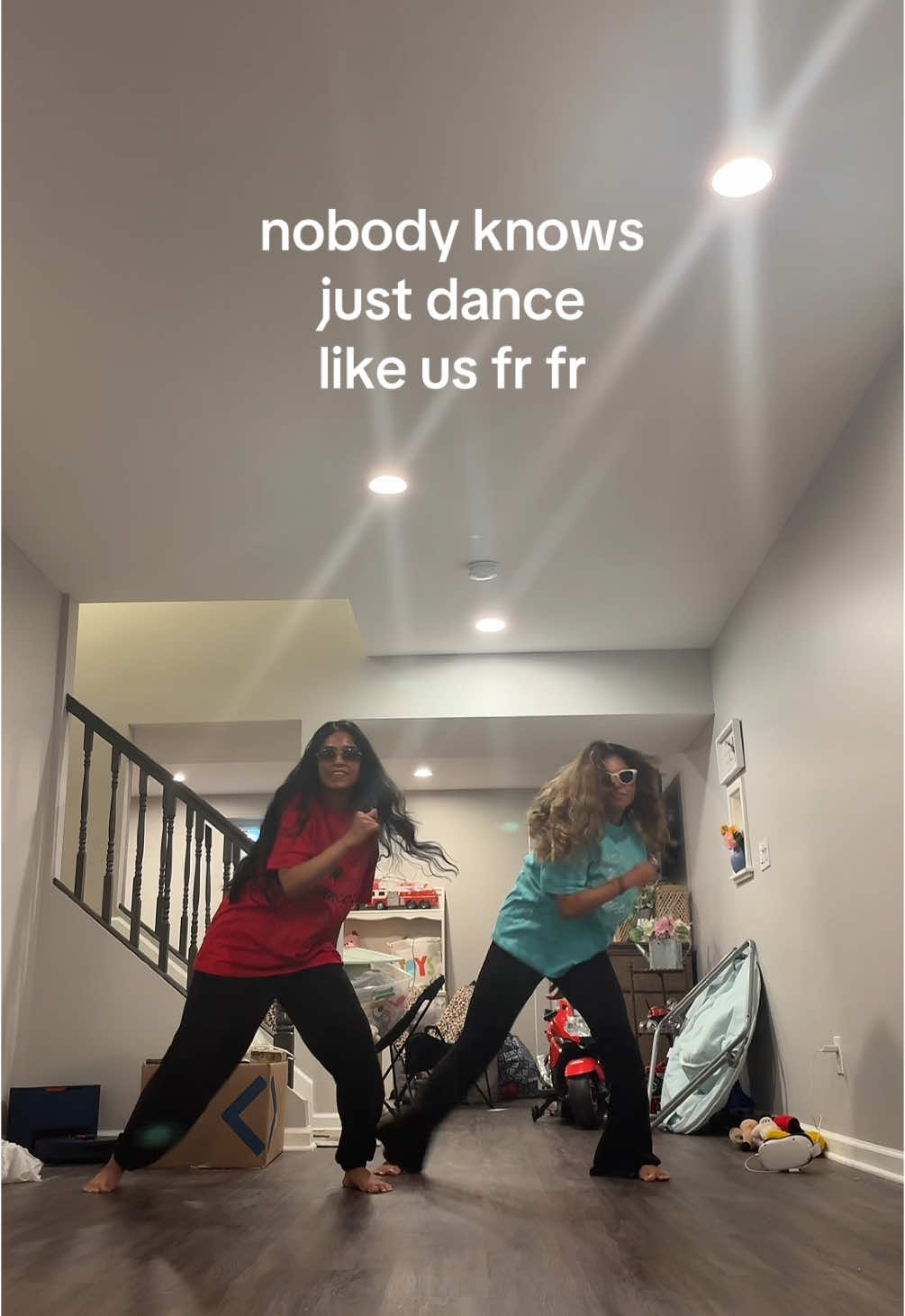 our credentials: we did this from memory 🤭 let us know what just dance song you guys want us to do next 🤯🤯🤯  #justdance #ubisoft #limbo #daddyyankee #sisters #duo #Siblings #dance #WOO #slay @justdancegame 