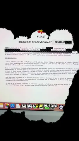 #CapCut 🚨 SUNAT quería cobrarle más de 436 mil soles por deudas de hace 25 años… ¡y logramos que se declare todo prescrito! 😱📜 Conoce cómo librarte legalmente de deudas antiguas usando la prescripción tributaria. 👇 Revisa si tu caso aplica. #S#SUNATP#PrescripciónTributariaD#DefensaTributariaD#DeudasSUNATA#AbogadoTributarioJ#JohnnyGuerraT#TikTokLegalC#CasoGanadoI#ImpuestosC#CodigoTributarioR#ReelsPeruD#DerechoTributarioTikTokAbogado