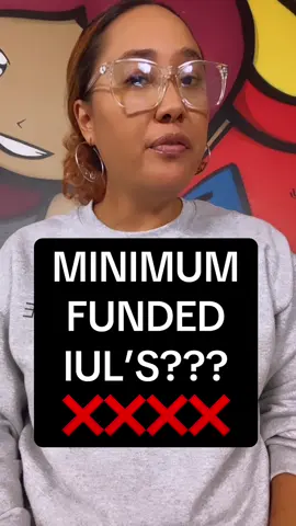 Minimum funded IUL? #iul #indexuniversallifeinsurance #cashvaluelifeinsurance 
