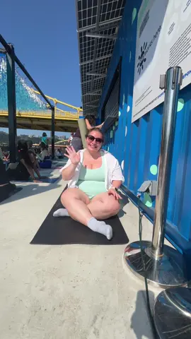 this was such a fun way to spend a sunday morning! and then after yoga you can hang out on the ropes over the water!! #fyp #fypシ #pittsburgh #thingstodoinpittsburgh #pgh #Summer #summeractivities #yoga #getoutside 