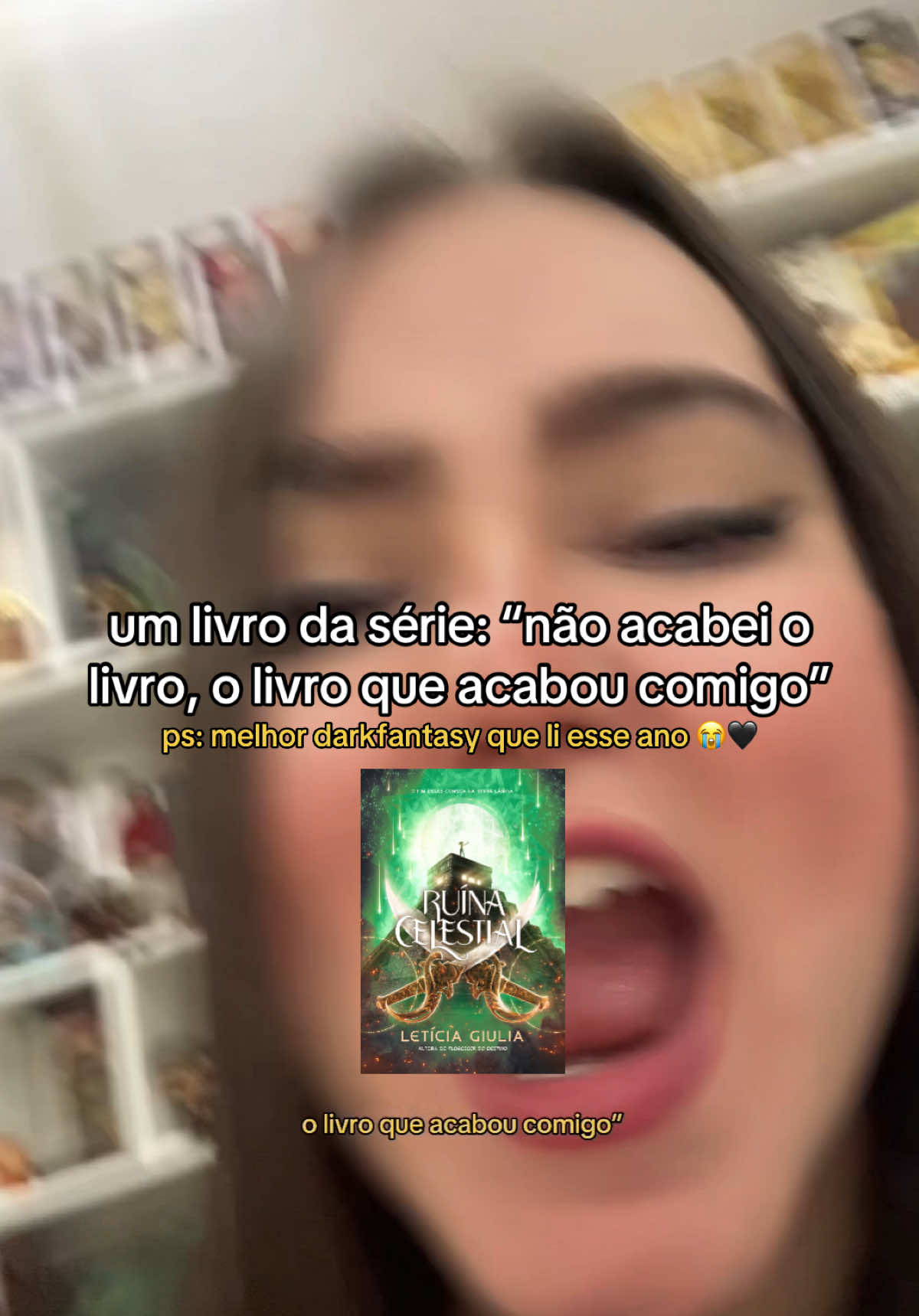 se eu acabei de ler em pedaços, é 5 estrelas com total certeza! 😭💔 Livro: Ruína Celestial - @Letícia Giulia | Disponível no Kindle Unlimited #darkfantasy #fantasybooks #BookTok #leitoresdotiktok 