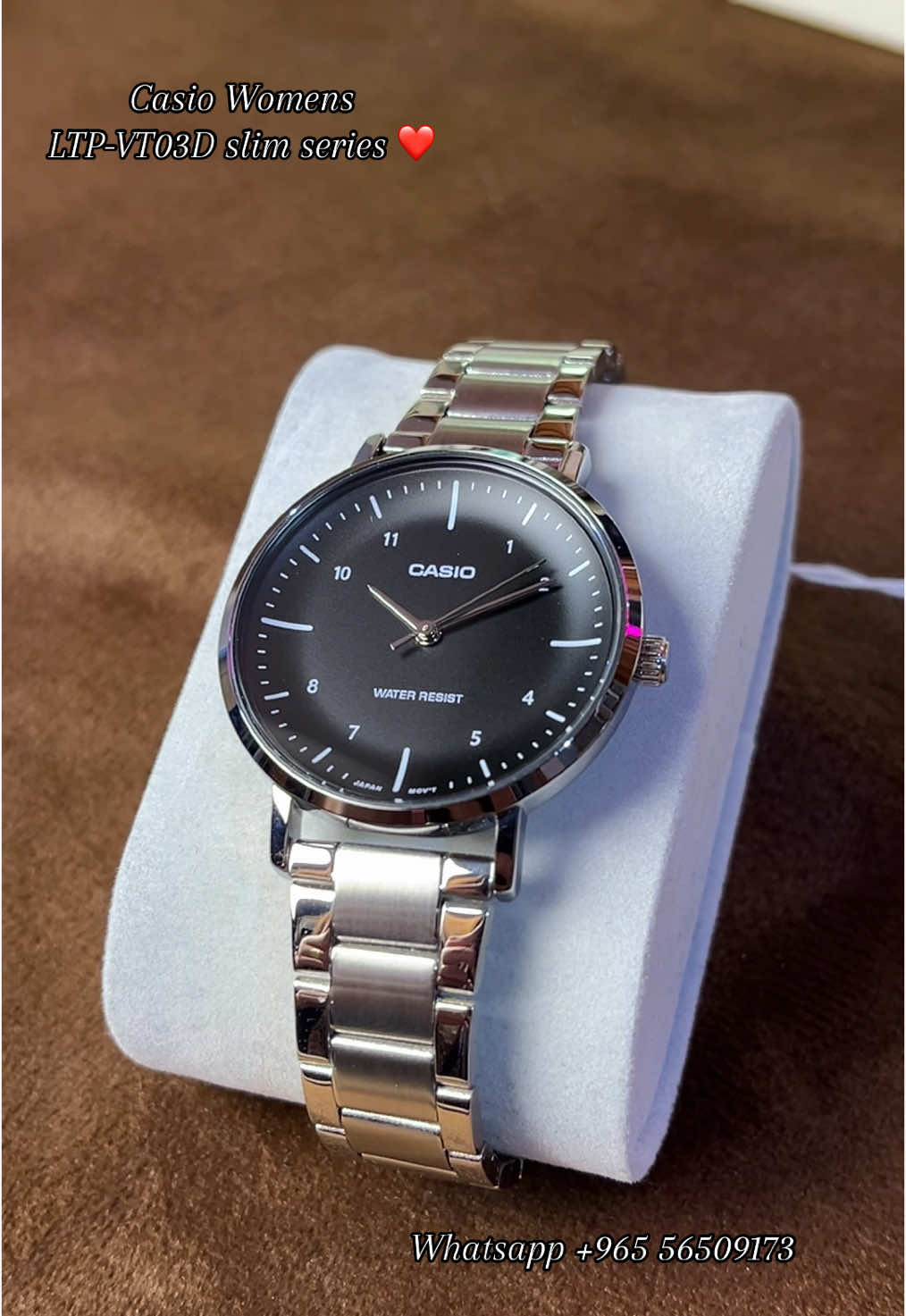 Casio LTP-VT03D ✅ 17 KD only free delivery #casio #watch #time #kuwait #original 