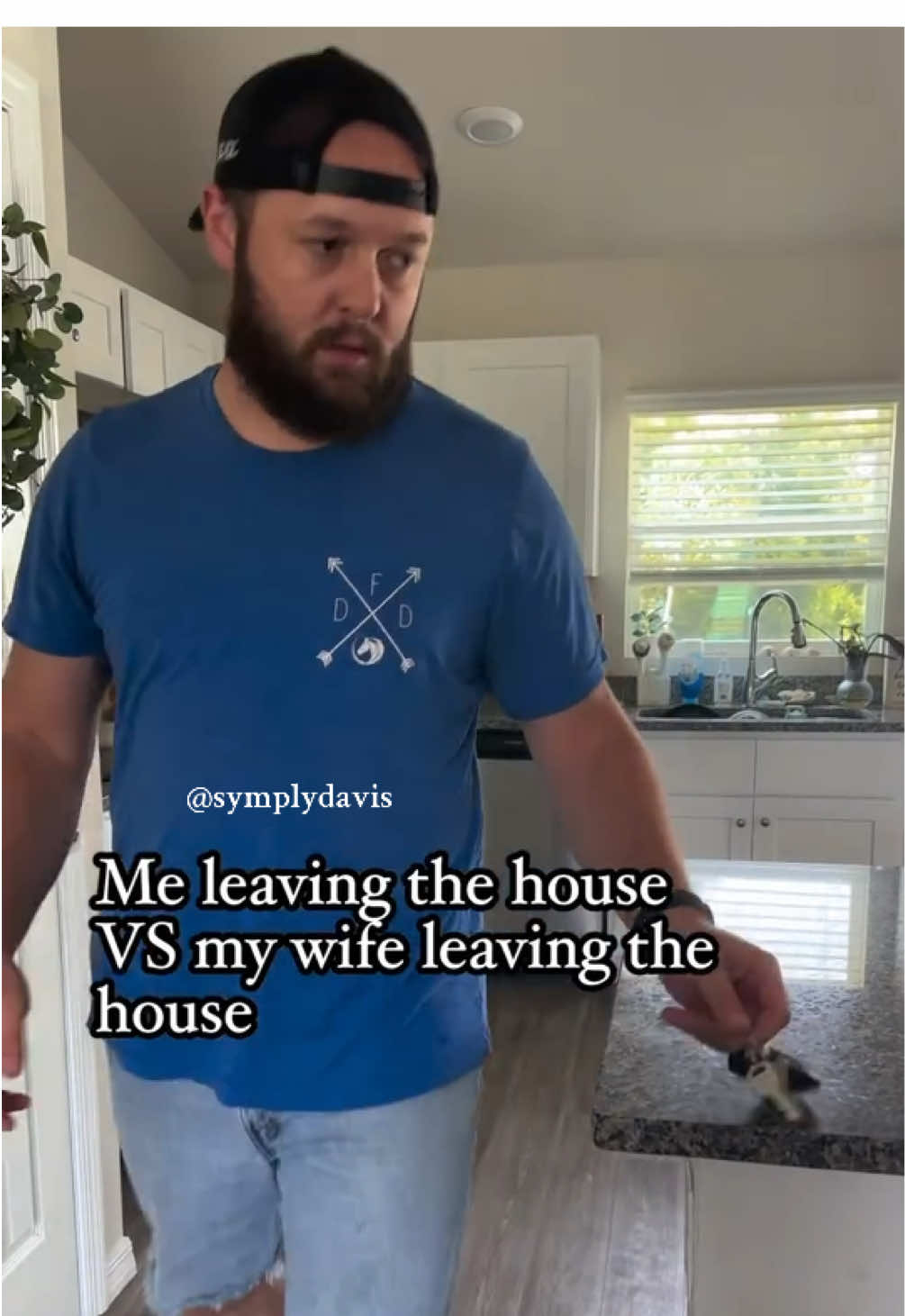 Why’s she gotta bring the whole house? #couple #fyp #funny #trending 
