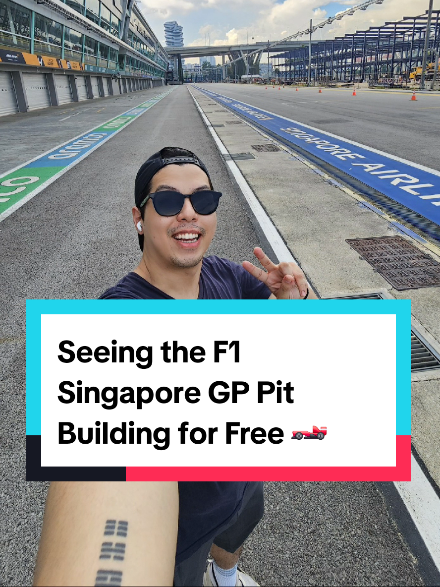A must-do for any F1 fan when you're in Singapore... and it's free! 🏎 #f1 #f1tiktok #singapore #travel #maxverstappen #lewishamilton #charlesleclerc #landonorris #carlossainz #danielricciardo  #redbullracing #scuderiaferrari #mclaren #mercedesamg 