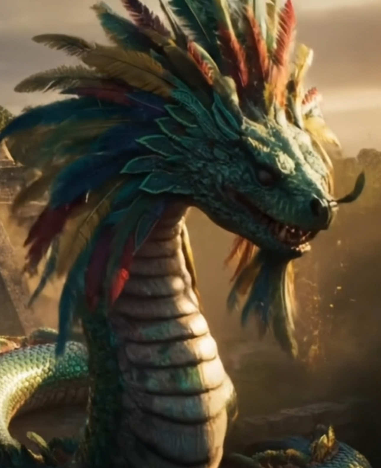 El viaje de Q / Journey of Q - directed by / dirigida por Jonathan Ostos Yaber y producida por / produced by Morphable Studios - coming soon / muy pronto #film #cine #cinemexicano #mexico #quetzalcoatl #kukulkan #animation #cgi #vfx 