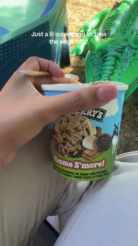 Self care while taking care of the kids ✨🫧 what’s your fav flavor? Let’s debate… s’mores is the best flavor @benandjerrys #MomsofTikTok 