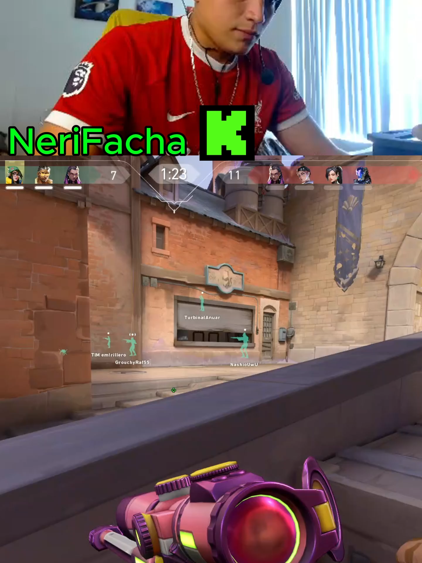 Esa Reyna no sabia ni donde estaba #viral #kick #streamer #colombia #Valorant
