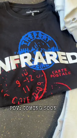 INFRARED THREE PIECE COLLECTION  JULY ??? #fyp #xyzbca  #streetwear #fashion #foryoupage #clothingbrand #OOTD #fashiontiktok 