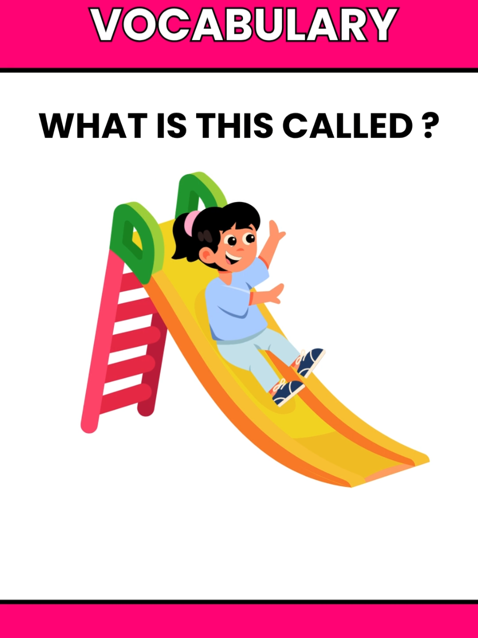 Playground Vocabulary #learnenglish #vocabulary #quiz