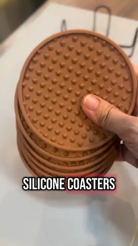 Silicom Coaster for Drinks 6pcs  #silicone #siliconecoaster #coaster #drinks #diningtable #tablesetup #fypシ゚viral #budolfinds #affiliatemarketing 