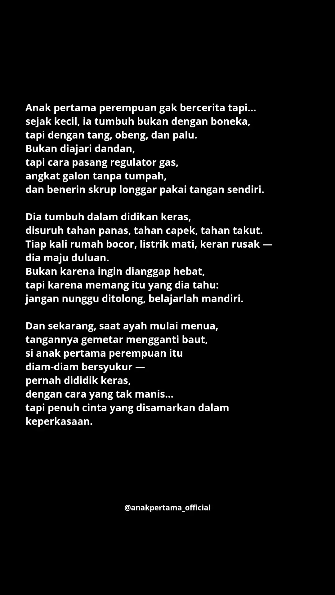 #anakpertama #curhatanakpertama #kisahsulung #relateablequotes #fyppppppppppppppppppppppp #fypviral #quotes #quotesindonesia #anaksulung #storytime  #galau #sad #quotestorvibes