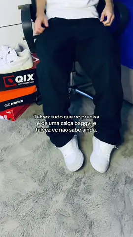☝🏽 Tá aí em cima 🧢 Estilo de responsa @reiisqz #calçabaggy #baggy #TikTokShop