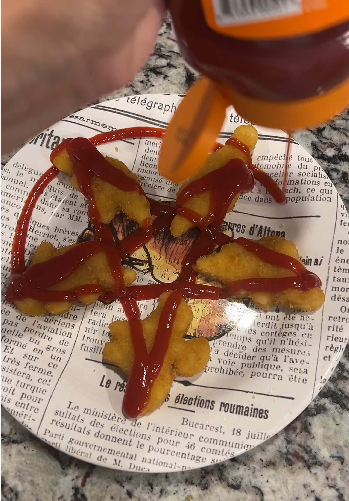 Inspired by @ness ‘ video I love this 😆  #dino #dinonuggies #pentagram #fyp #fypシ゚viral 