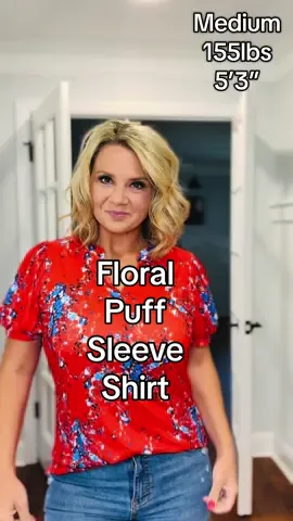 @WIHOLL FASHION #wiholl #floralshirt #floralpuffsleeveshirt #summershirt #SummerFashion #OOTD 