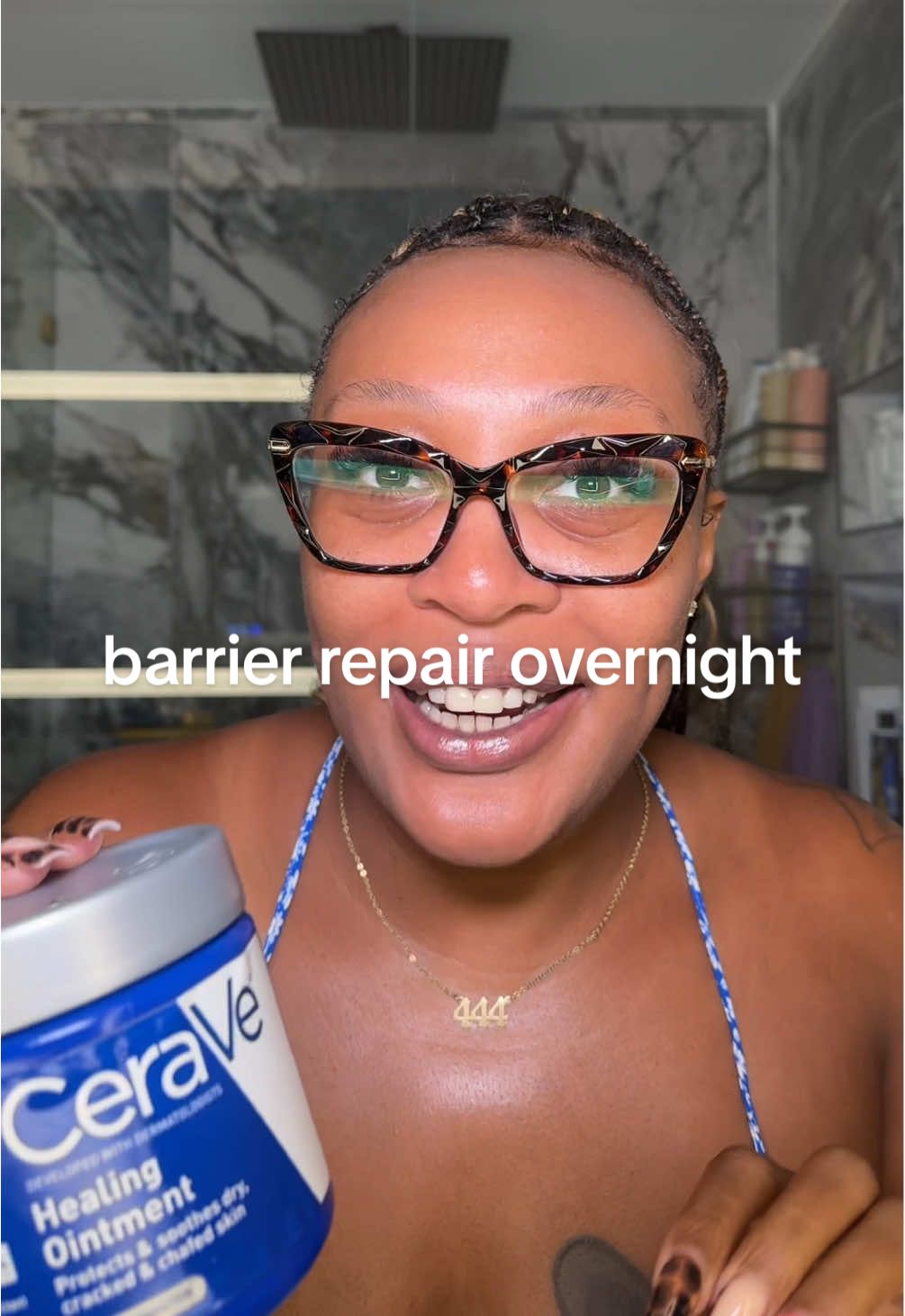 (linked on my store front) — one of my HOLY GRAILS in my skincare routine is defff slugging with my @CeraVe healing ointment 🙂‍↕️✨ #fyp #viral #skincareroutine #skincarehacks #affordableskincare #antiagingtips 