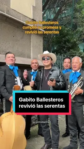 Gabito Ballesteros cumplió su promesa y revivió las serentas @GB #gabitoballesteros #gabitoballesteros🔥 #gabitoballesterosfanss 