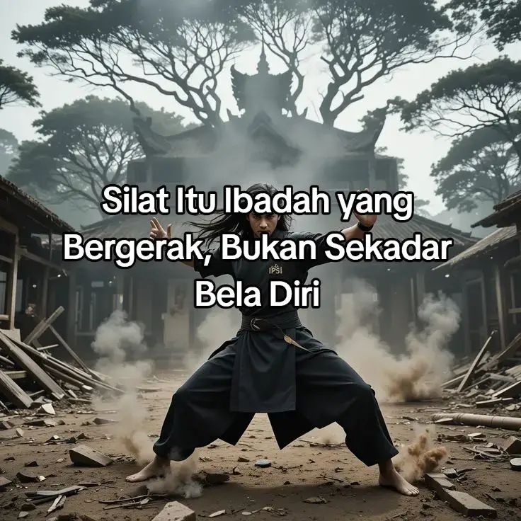 Banyak orang kuat, tapi sedikit yang kuat menjaga diri. Silat ngajarin itu. #fypシ #silatquotes 