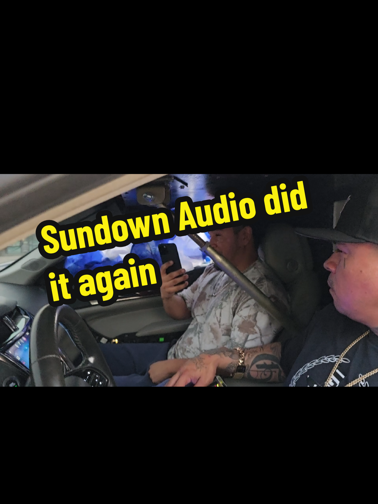 2 Sundown Audio's 18s pushing 161+ in a Cadillac! Nelson Escobar gave @Gorilla Knobz the sauce.  #TheChalkWagon #RichardTrevino #SiPapi #SundownAudio #Cadilac #BassTikTok #SoundSystem #CarAudio #Demo 