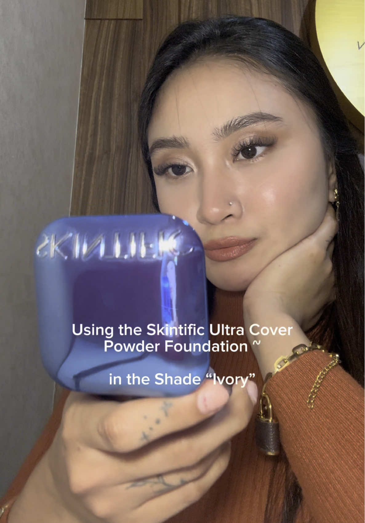 NO FOUNDATION NO CONCEALER 😩 WHAT IN THE SORCERY @SKINTIFICPH #skintificph #twc #powderfoundation #perfectmakeup #sensitiveskin 