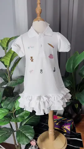 Kids dress Grabe ganda talaga mi #tiktokviral #outfit #musthave #dress #kidsoftiktok #kids #dishrack 