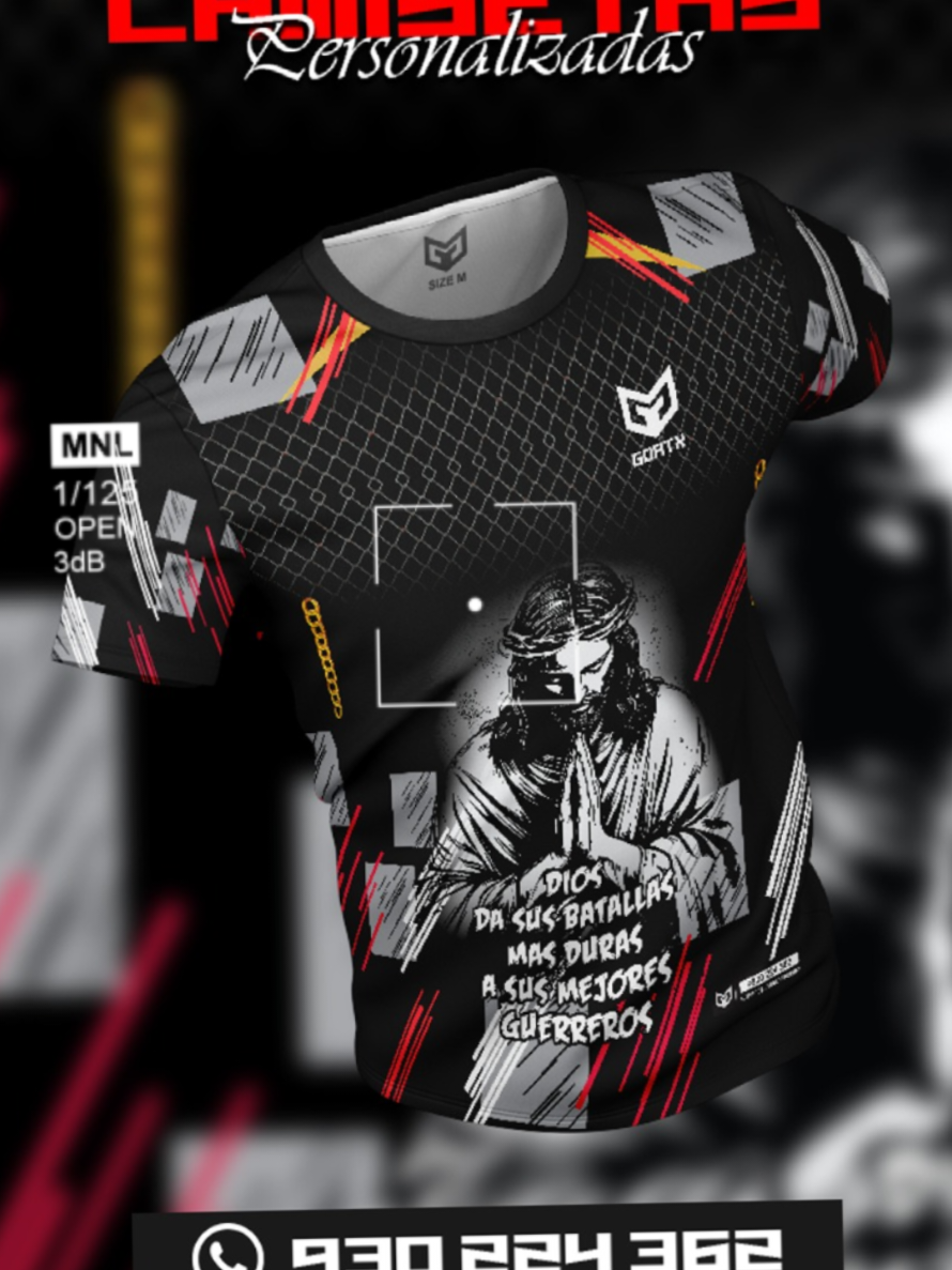 CAMISETAS DEPORTIVAS PERSONALIZADAS #camisetasdefutbol #camisetas #uniformesdeportivos #fut #colegio #futbol⚽️ #deporte #olimpiadas #sub #camisetasdeportivas #jesus #jesucristo #dios #religion #religioso #hype #fyp 