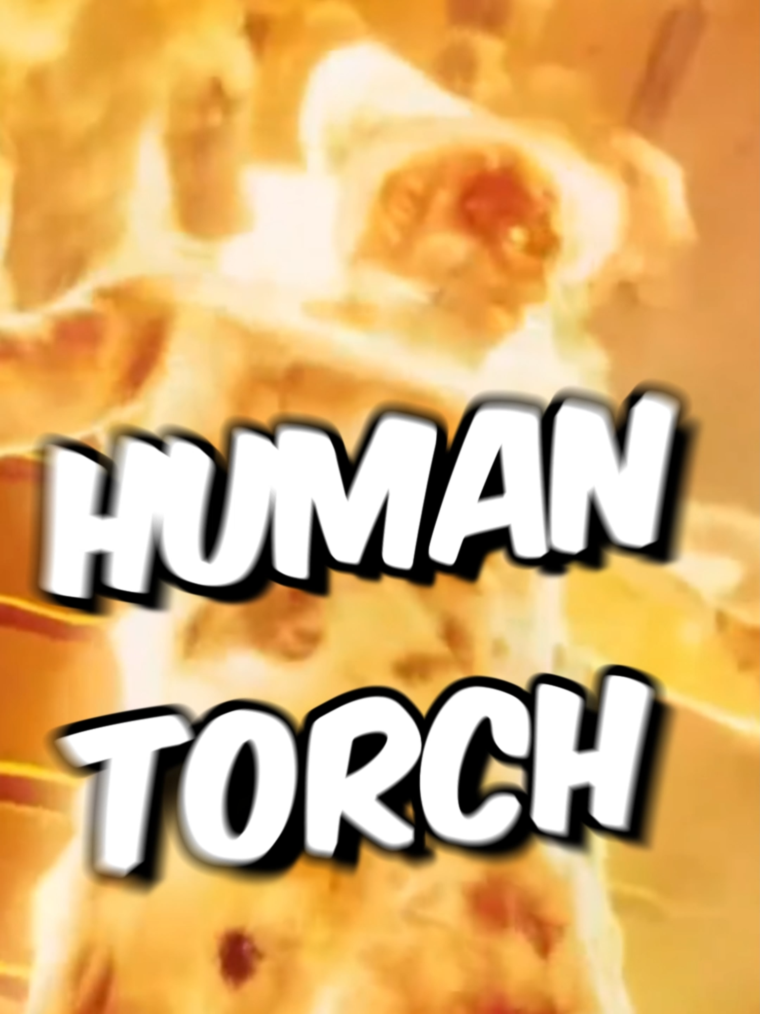 WHY THE HUMAN TORCH DOESN’T NEED TO BATHE? #fantasticfour #marvel #humantorch #USAtiktok