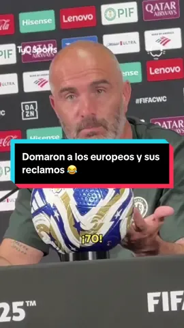 Domaron a Maresca y los europeos que se han quejado de la cantidad de partidos que han jugado, cuando los equipos brasileños han jugado más 😂 #maresca #fluminense #chelsea #mundialdeclubes #ruedadeprensa #brasileirao 