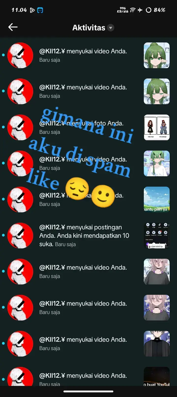 huawaaa huawaaa #vtuber #spam #spamlike 