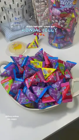 hũ thạch khổng lồ cho mí bà nè #thachtamgiac #Konjacjelly #Mycandy #fyb #viral #unbox #thuyunboxdo 