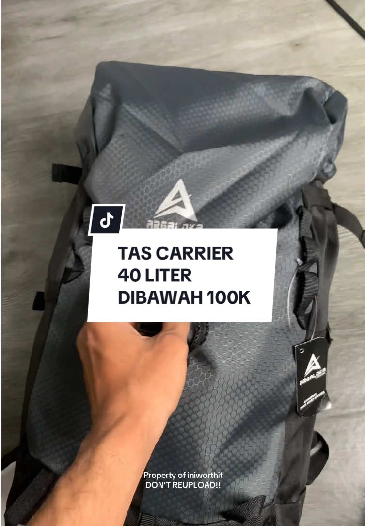 Cocok buat pemula🫵🏻🤪 #tas #carrier #tasgunung #xyzbca #fypシ 