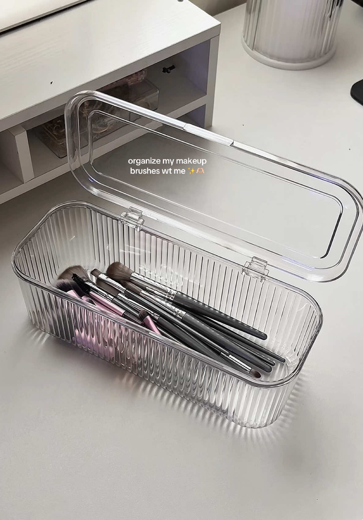 organize your stuffs now #cosmeticstorage #storagebox #organizer #storage 