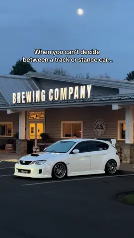 White & chrome. #ct #wrx #sti #subaru #awd #brewery #jakesubie 
