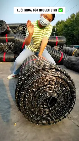 Lưới nhựa nguyên sinh, lưới nhựa dẻo rào vườn, làm chuồng gà vịt #luoinhuadeo #luoinhuanguyensinh #luoinhuadeolamvuon #xuhuong #dodungtienich 