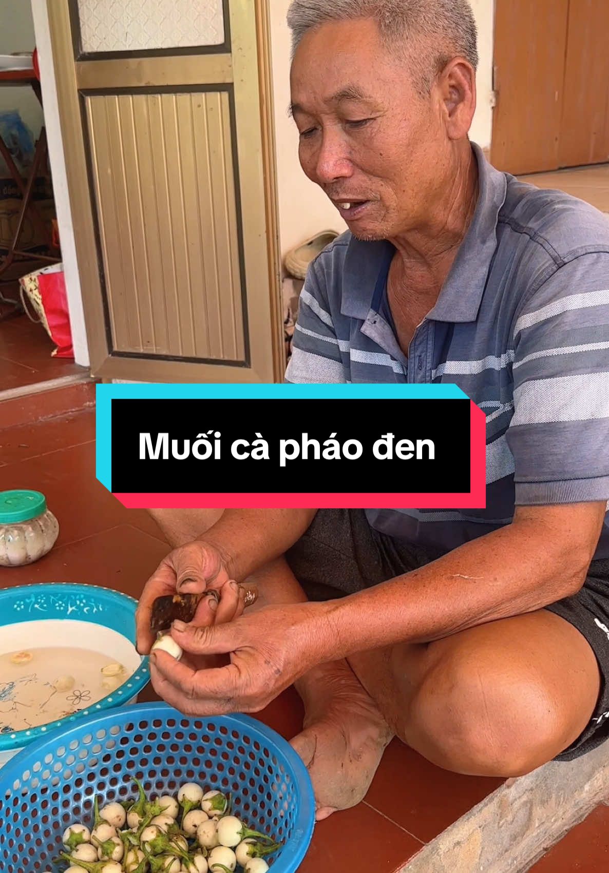 Đây là kiểu muối cà của bố em #mailyxaykenh #kenhcualy96 #xuhuong #nongnghiep #bome #quehuong 